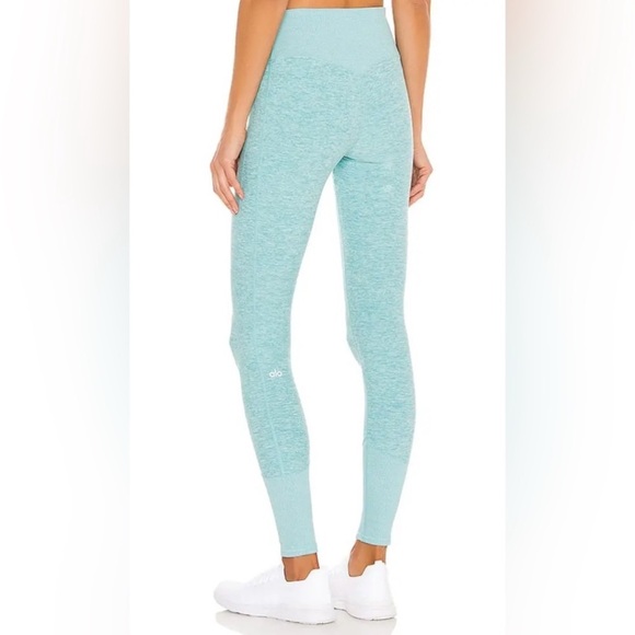 Alo Yoga Alosoft Lounge Leggings - Blue Quartz - Picture 1 of 6